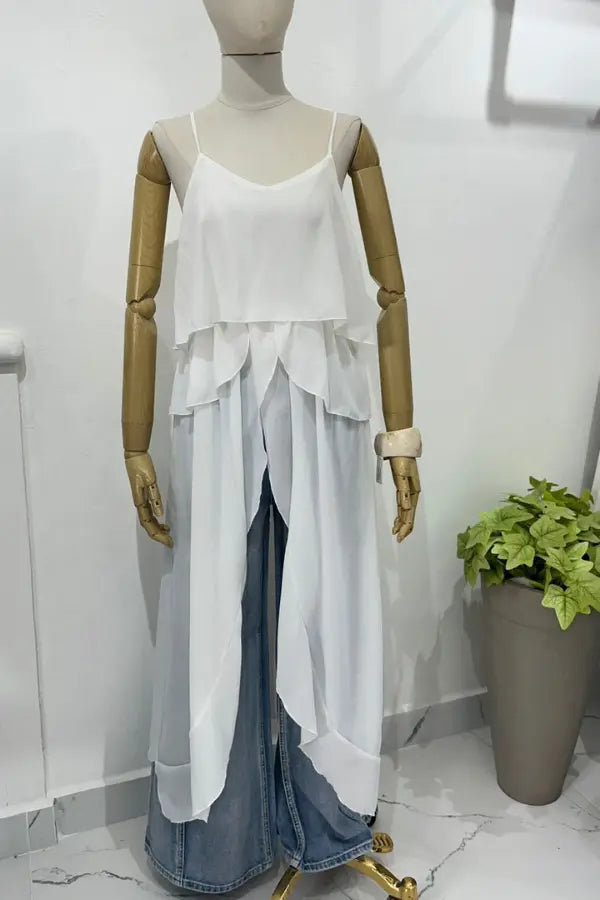 BLUSA TUNIC WHITE