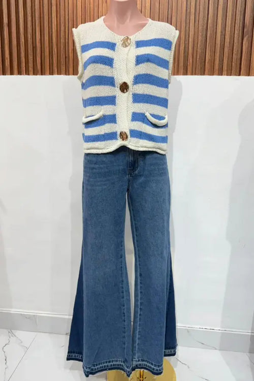 JEANS WIDE LEG FLARE