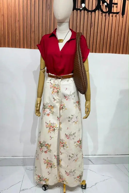 PANTALON FLOWER