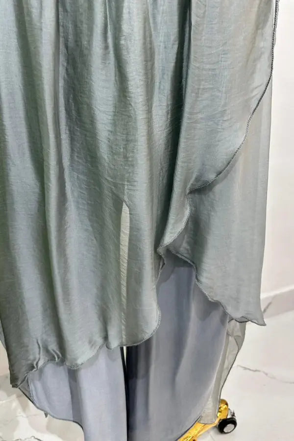 FALDA PANTALON SEDA GREY