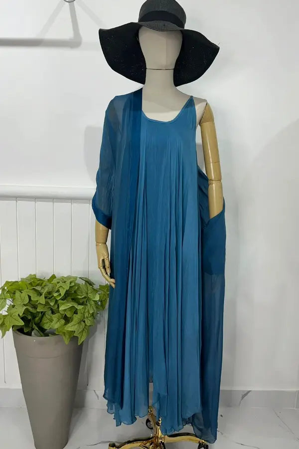 ENSAMBLE SEDA AZUL