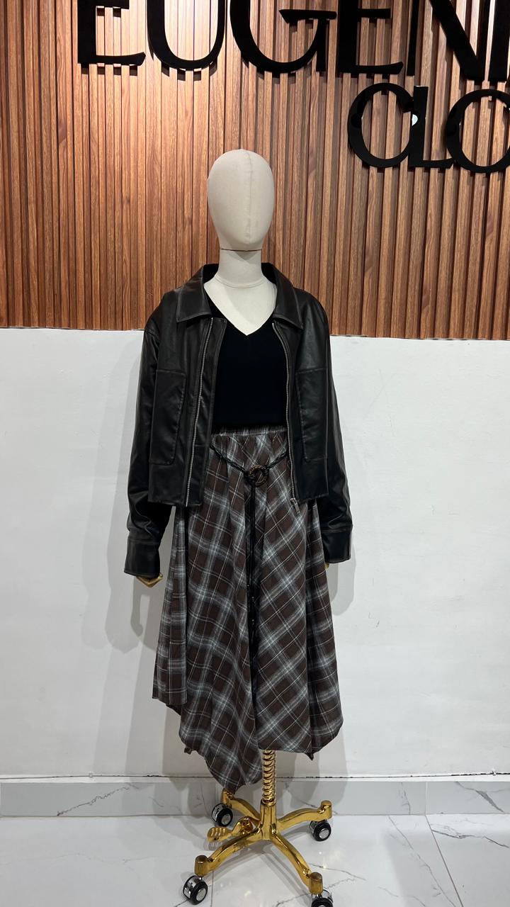 JACKET VINIPIEL BLACK