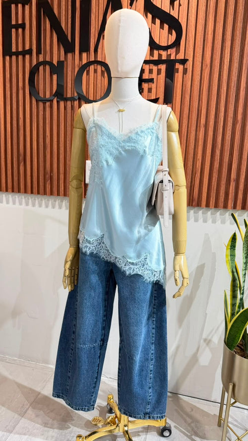 BLUSA SKY BLUE LACE