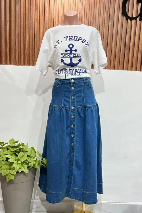 MAXIFALDA DENIM