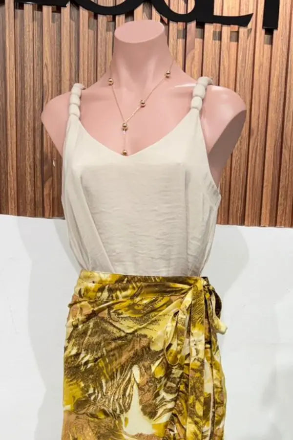 BLUSA VALENCIA BEIGE