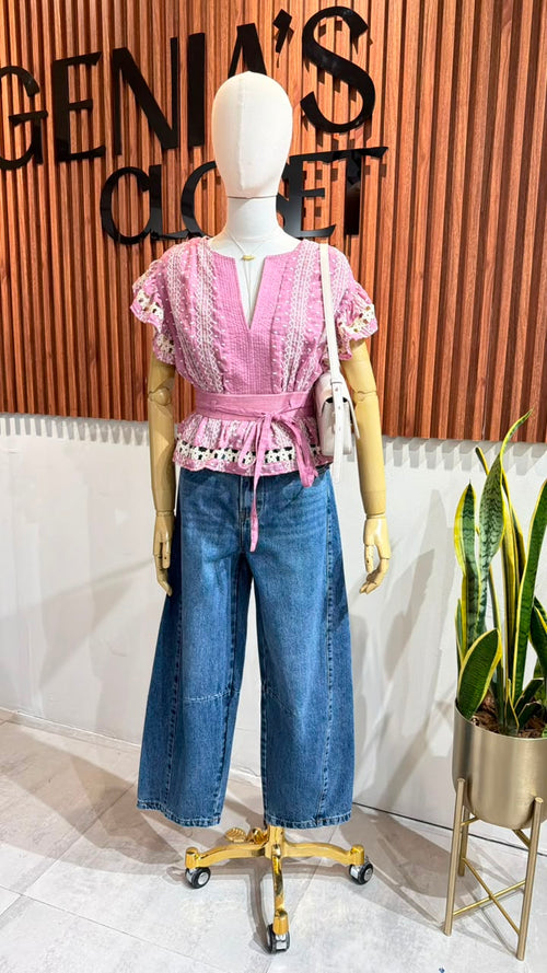 JEANS DENIM BARREL