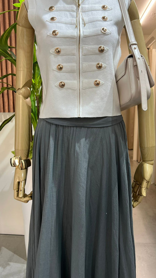 BLUSA NAPOLEON WHITE