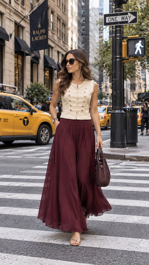 BLUSA NAPOLEON BEIGE