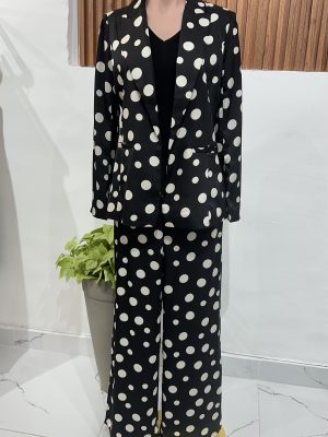 CONJUNTO POLKA DOTS BLACK