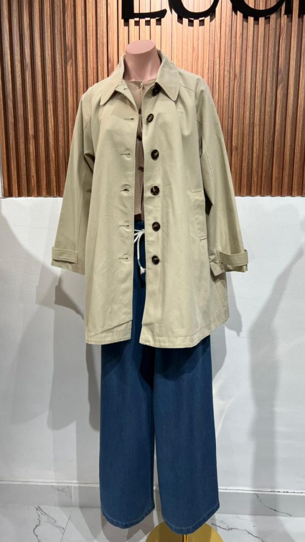 GABARDINA BEIGE