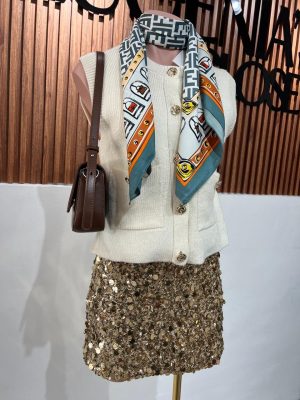 MINI FALDA SHINE GOLD