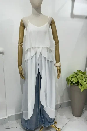BLUSA TUNIC WHITE