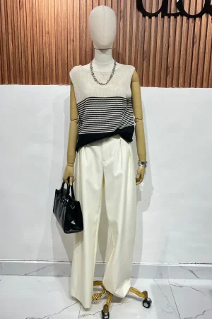 BLUSA TEJIDA NATURAL BLACK