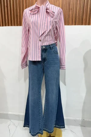 BLUSA STRIPE CORBATIN PINK