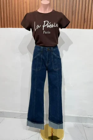 TSHIRT LA POESI BROWN