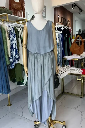 FALDA PANTALON SEDA GREY