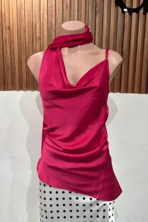 BLUSA CORBATIN CHERRY