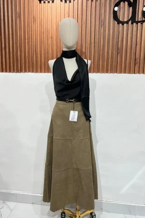 BLUSA CORBATIN BLACK