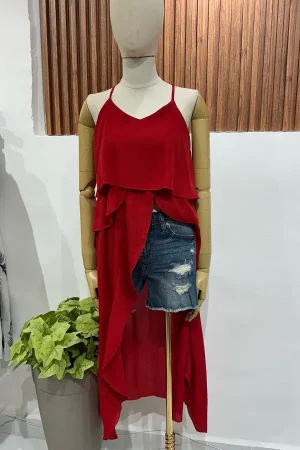BLUSA TUNIC RED