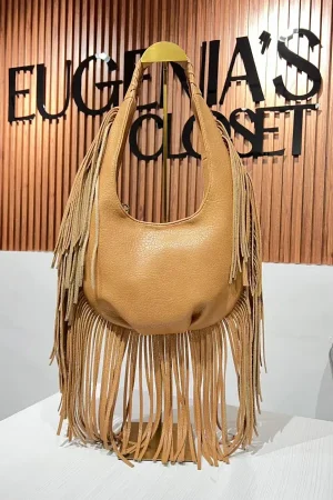 BOLSA BOHO MED TAN