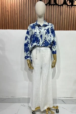 PANTALON LINO BLANCO