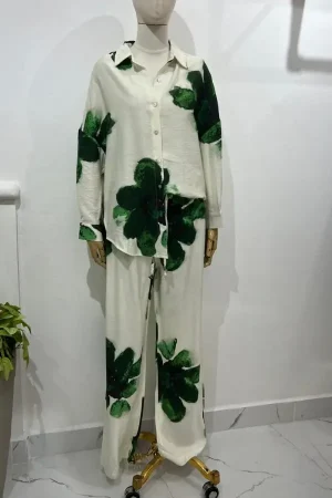 CONJUNTO FLOR GREEN