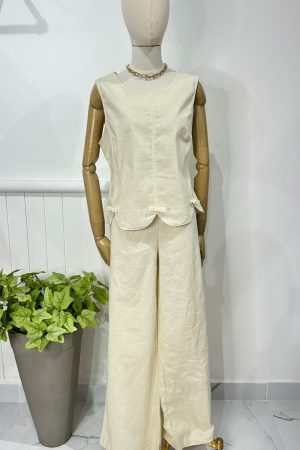 CONJUNTO LINO BEIGE