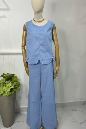 CONJUNTO LINO BABY BLUE