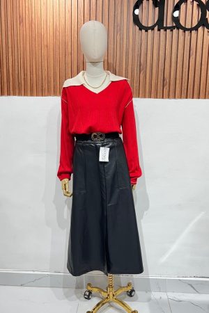 PANTALON VINIPIEL NEGRO