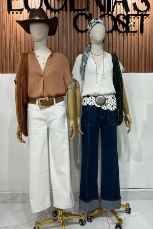 BLUSA CAMEL SATEN MALAGA