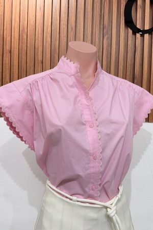 BLUSA BOTONES ROSE